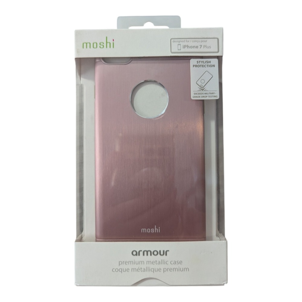 H5. Moshi Armour Slim Metalic Case for Apple iPhone 7/8 Plus - Rose Gold